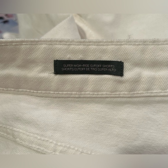 Wild Fable White Jean Shorts - Picture 4 of 4